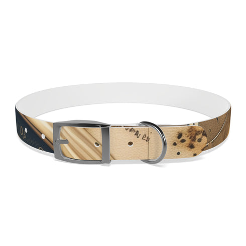 Wanderlust Dog Collar: Vintage Maps