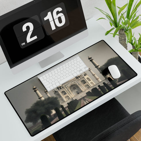 Taj Mahal Sunrise Reflection XXL Extended Desk Mat - View 4 | Prints With Passion