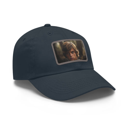 Jedi Knight Cap: Luke Skywalker Edition - White Rectangle Vegan Hat