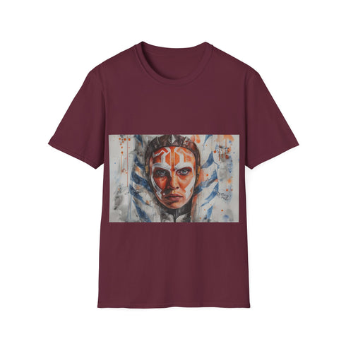 Forcewielding Ahsoka Tee t-shirt in Charcoal, regular fit cotton crew neck.
