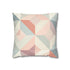 Pastel Geometrics Pillowcase Collection: Add modern elegance to your bedding with serene geometric pattern.