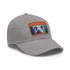Koala watercolor baseball cap with light brown patch, rectangle shape.
