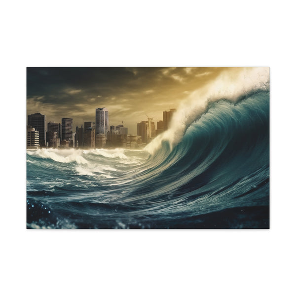 Powerful Ocean Wave Art Canvas Print | Canvas | Art & Wall Decor, Canvas, Fall Picks, Hanging Hardware, Home & Living, Indoor, Top Spring Products, Valentines Day promotion | Prints with Passion