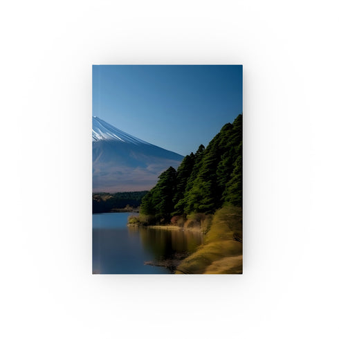 Fuji's Majesty: A Japanese Journey Journal - Capture the serene beauty of Mount Fuji in this versatile and stylish journal perfect for all seasons. Makes a great gift!