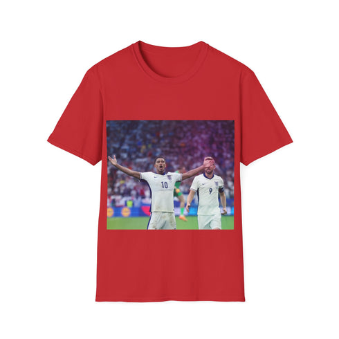 Jude Bellingham Charcoal Cotton Crew Neck T-Shirt Summer Pick