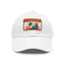 Cute Koala Watercolor Baseball Cap - White/Light Brown Rectangle Unisex Hat