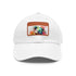 Cute Koala Watercolor Baseball Cap - White/Light Brown Rectangle Unisex Hat