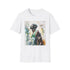 Charcoal cotton crew neck T-shirt with bold Kevin Garnett graphic
