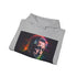 Watercolor Taxi Driver graphic Navy hoodie, Regular fit, men's/women's.