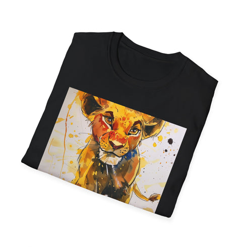 Simba Lion King T-Shirt in Charcoal for Men and Women