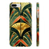 Art Deco Style Abstract Geometry Phone Case: Vintage-Inspired Geometric Patterns.