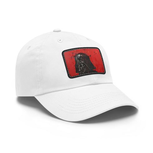 Darth Vader Sith Lord baseball cap with white patch.