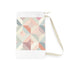 Soft Pastel Geometrics Laundry Bag - Chic seamless pattern in soothing hues for stylish organization