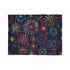 Colorful festive home decor fireworks blanket for cozy Mother's Day rest.