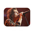 Harry Styles concert-inspired bath mat featuring electrifying stage image.