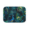 Vibrant Blue Peacock Feather Bathmat | Bath Mats | Bath, Bathroom, Home & Living, Indoor, Sublimation | Prints with Passion