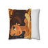 Belle Beauty and the Beast Double-Sided Square Cushion Cover