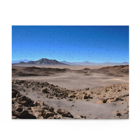 Desert Oasis puzzle with vivid colors capturing Atacama Desert beauty.