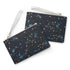 Cosmic Star Clutch Bag with Constellation Stars seamless pattern.