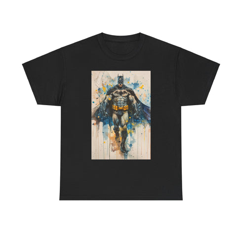 Batman Tshirt in White Cotton Regular Fit Tee.