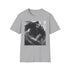 Charcoal cotton T-shirt vivid King Kong urban graphic regular fit design