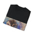 Princess Leia Watercolor Tee in Charcoal, Size S: Galactic Glamour