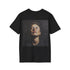 Galactic Visionary Elon Musk Tee, Charcoal, Crew Neck, Regular Fit.