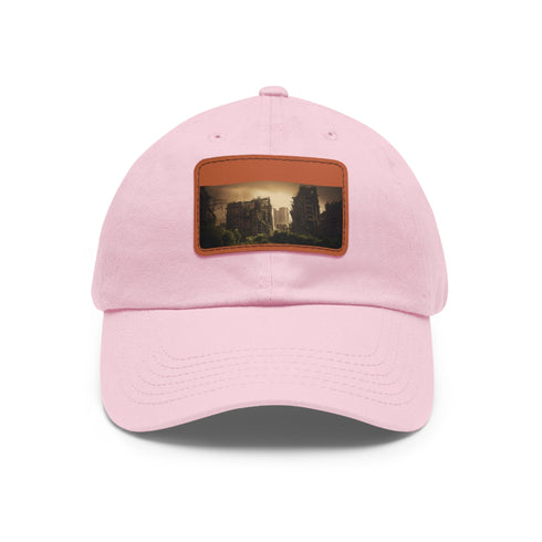 Twilight Ruins Embroidered Baseball Cap