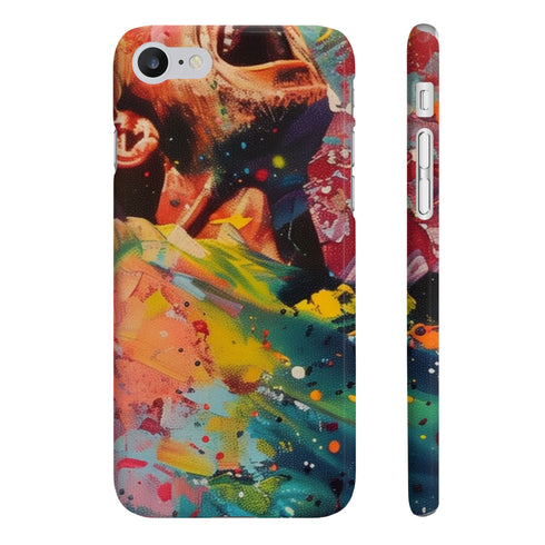 Vibrant Hymn for the Weekend iPhone 7 Plus Glossy Phone Case
