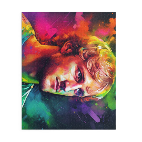 Colorful Logan Paul puzzle with 120 pieces for fans of all ages.