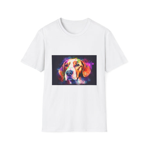 š¾ Beagle Harmony: A Watercolor Tapestry of Joy and Curiosity