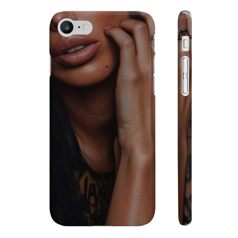 Chic Glossy iPhone 7 Plus Slim Phone Case - Accessories Must-Have