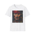 Charcoal Pirates Heart Tee - Jack Sparrow Portrait on Cotton Shirt