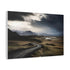 Iceland Ring Road Dramatic Mountain Horizon Stretched Canvas Wall Art - View 3 | Prints With Passion