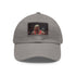 White MJ Chicago Bulls Legacy Cap with Light Brown Rectangle Patch