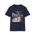 Watercolor New York Subway T-shirt in Red – Summer Urban Style.