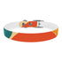 Retro Waves Dog Collar: Colorful & Vibrant Design