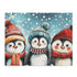 Charming Winter Penguins Jigsaw Puzzle for Animal Lovers