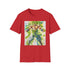 Charcoal cotton T-shirt with vibrant Legendary Super Saiyan Broly illustration
