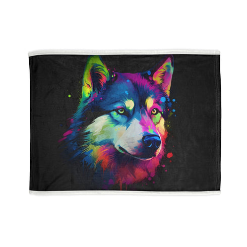 Cozy Husky Dreams Blanket for a Restful Night's Sleep