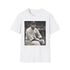 Charcoal cotton T-shirt featuring vibrant Babe Ruth watercolor design