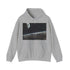 Space View of Earth Hoodie in Navy, Size Small for Men/Women.