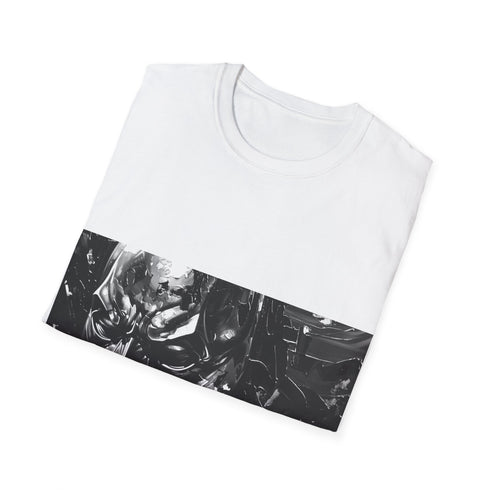 Batman Gotham Knight Dark City Tee in Charcoal, Small.