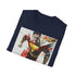 Shazam superhero themed charcoal cotton crew neck t-shirt, regular fit.