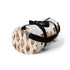 Colorful Boho feathers small duffel bag with all-over print design