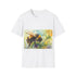 Bumblebee Watercolor Tee Charcoal S Crew Neck Summer T-Shirt Men Women