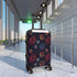 Sparkling Suitcase: Festive Fireworks Pattern