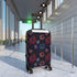 Sparkling Suitcase: Festive Fireworks Pattern