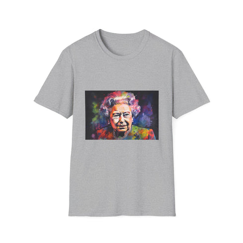 Royal Legacy Vibrant Radiance t-shirt in charcoal, size S - cotton.