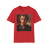 Charcoal cotton crew neck T-shirt with Anakin Skywalker vibrant portrait